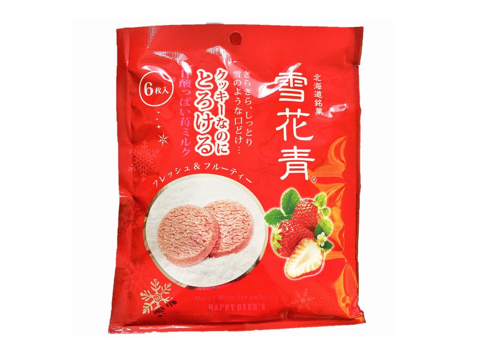 株式会社共同開発システム 3175 長万部町 青華堂 雪花青 モイストリッチストロベリー 6個入 常温