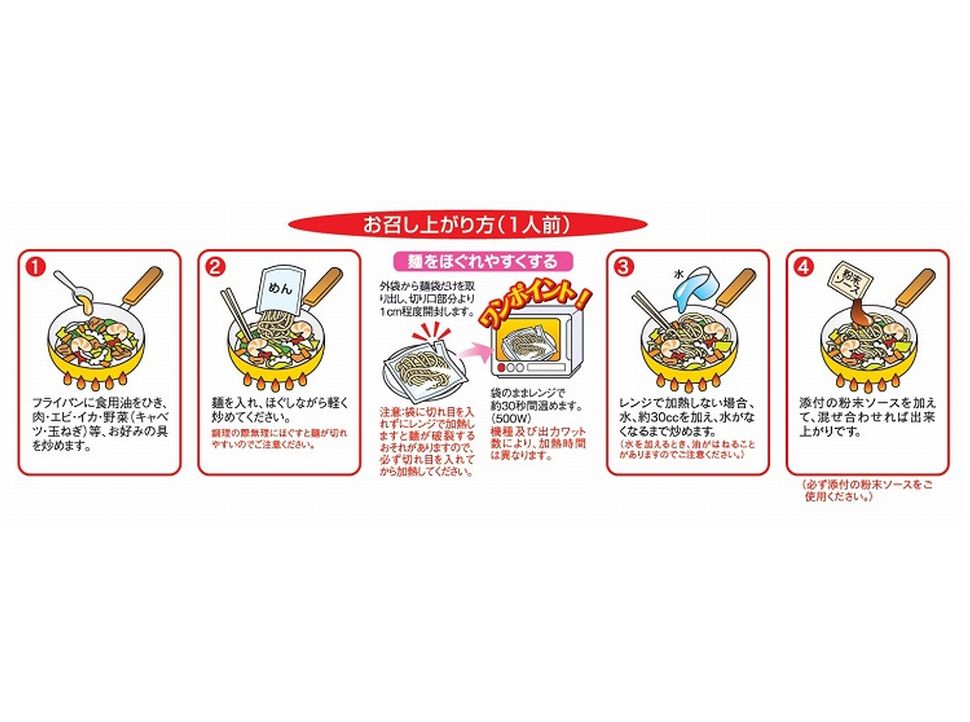 株式会社共同開発システム | 5918 長崎県 狩野ジャパン 新ソース焼そば